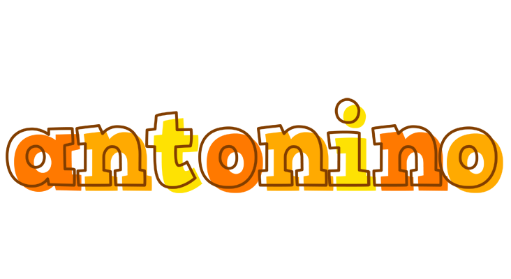 Antonino desert logo