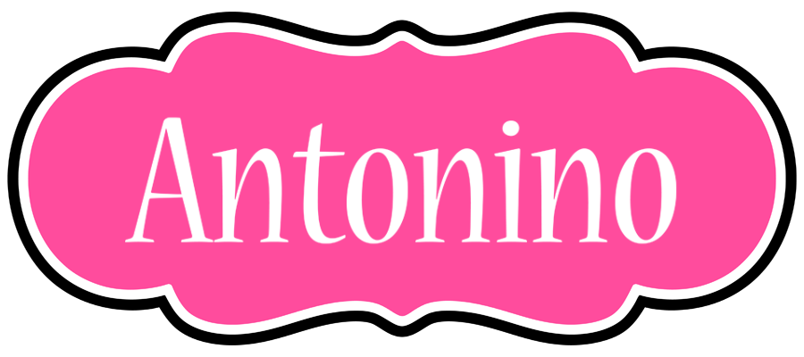 Antonino invitation logo
