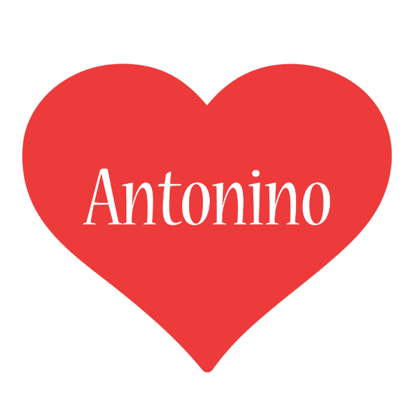 Antonino love logo