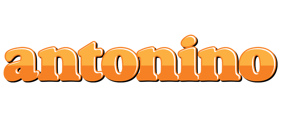 Antonino orange logo