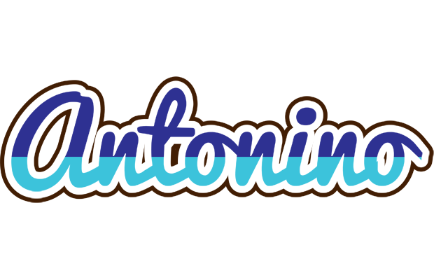 Antonino raining logo