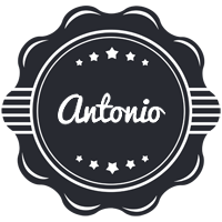 Antonio badge logo