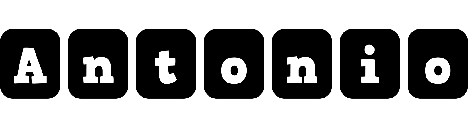 Antonio box logo