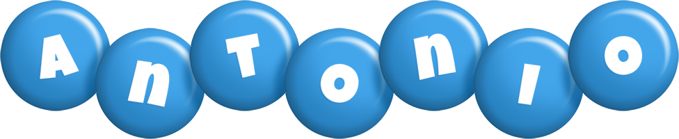 Antonio candy-blue logo