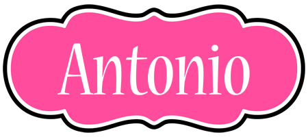 Antonio invitation logo