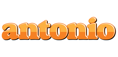 Antonio orange logo