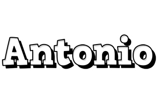Antonio snowing logo