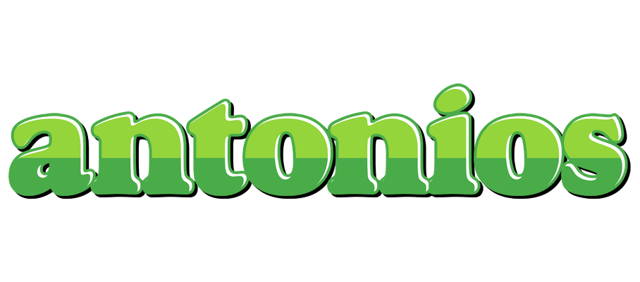 Antonios apple logo