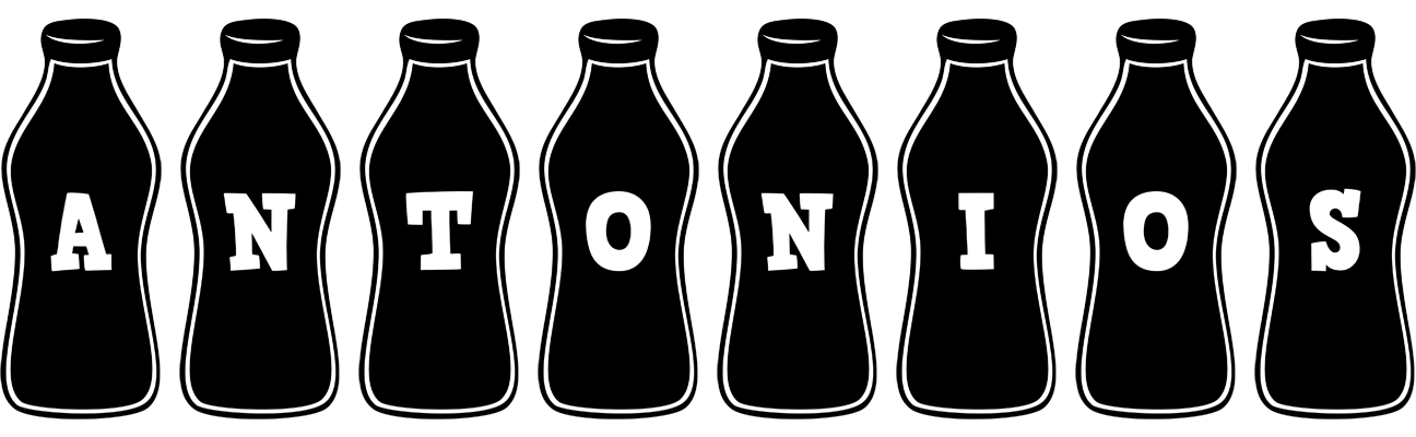 Antonios bottle logo