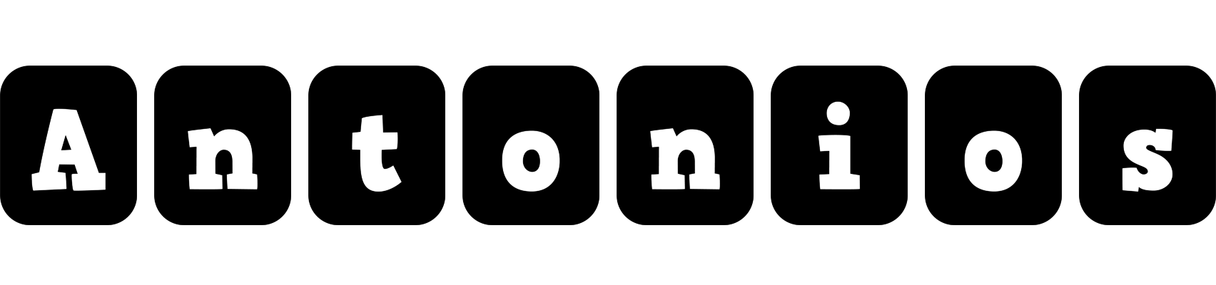 Antonios box logo