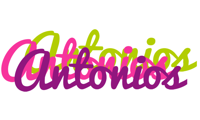Antonios flowers logo