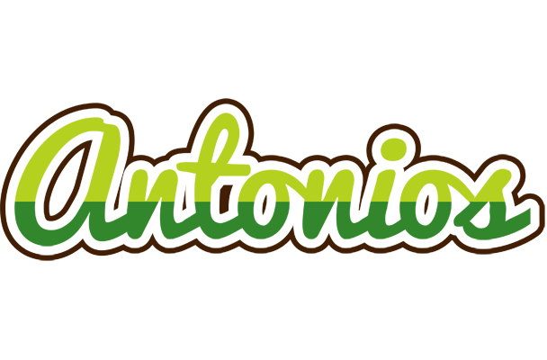 Antonios golfing logo