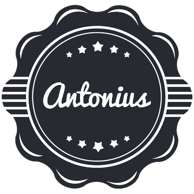 Antonius badge logo