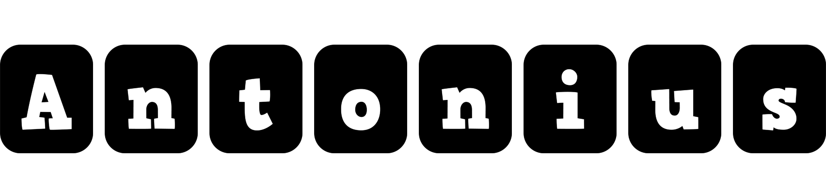 Antonius box logo