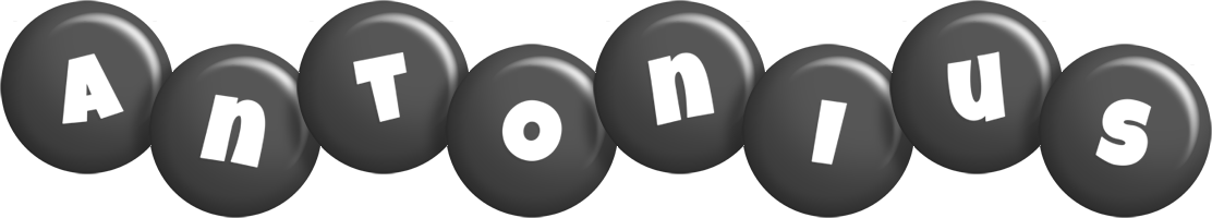 Antonius candy-black logo