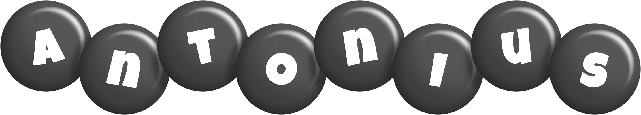 Antonius candy-black logo