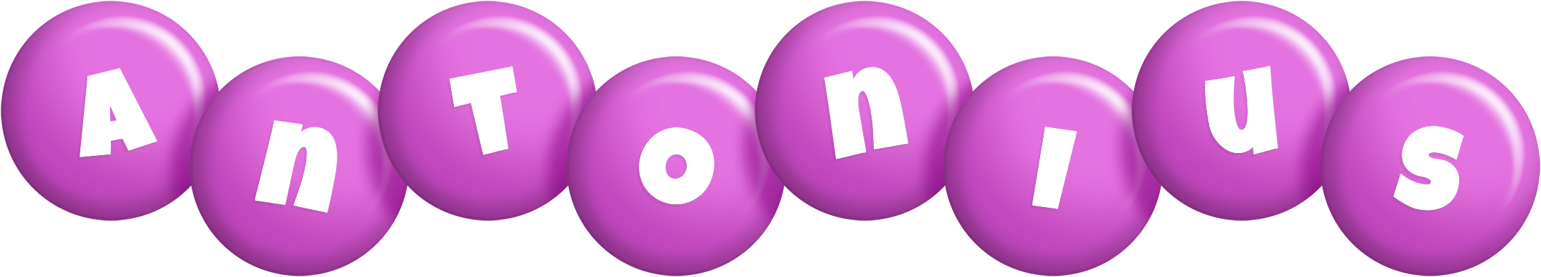 Antonius candy-purple logo