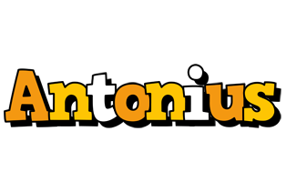 Antonius cartoon logo