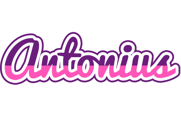 Antonius cheerful logo