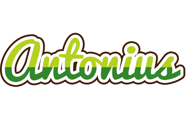 Antonius golfing logo