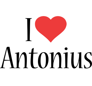 Antonius i-love logo