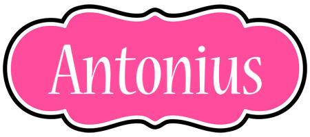 Antonius invitation logo