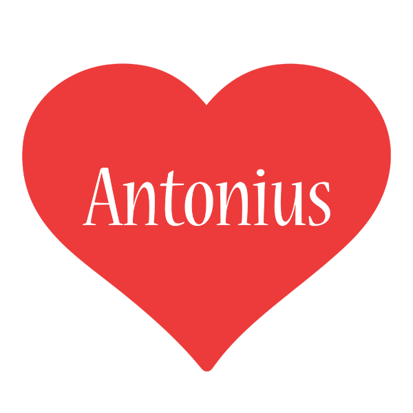 Antonius love logo