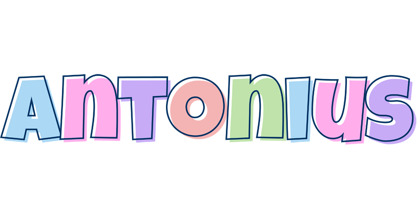 Antonius pastel logo