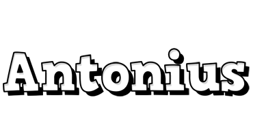 Antonius snowing logo