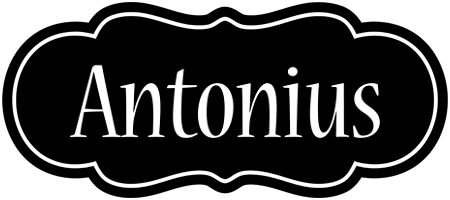 Antonius welcome logo