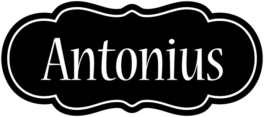 Antonius welcome logo