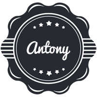 Antony badge logo