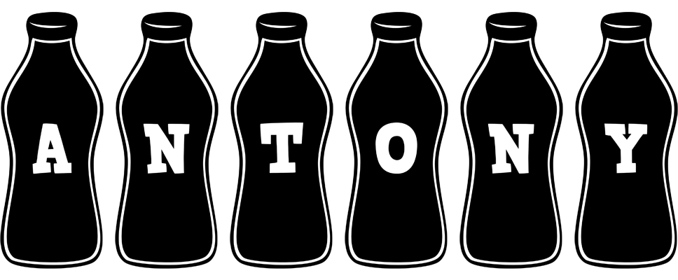 Antony bottle logo