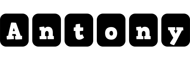 Antony box logo