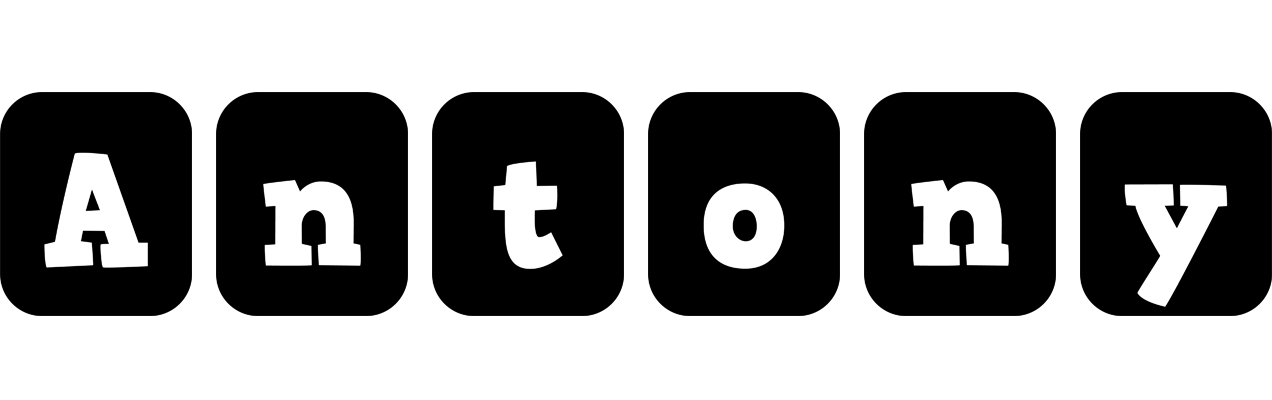 Antony box logo