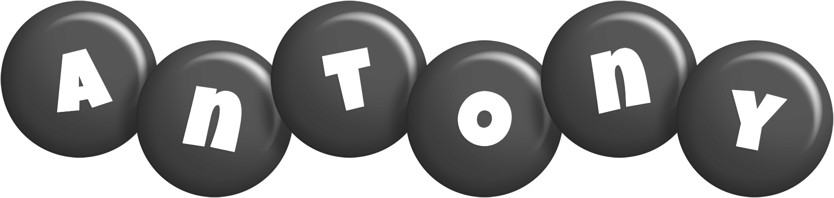 Antony candy-black logo