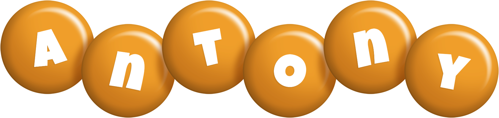 Antony candy-orange logo