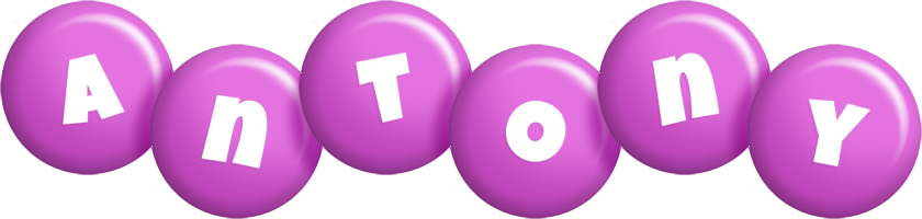 Antony candy-purple logo