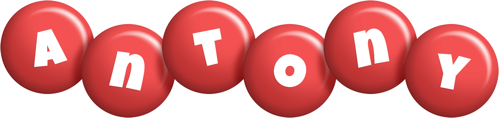 Antony candy-red logo