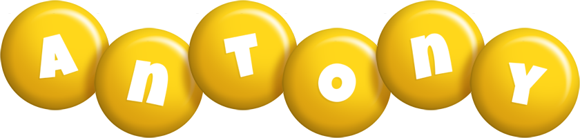 Antony candy-yellow logo
