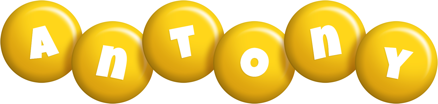Antony candy-yellow logo
