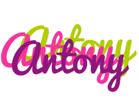 Antony flowers logo