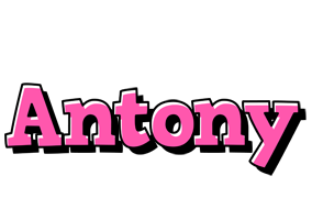 Antony girlish logo