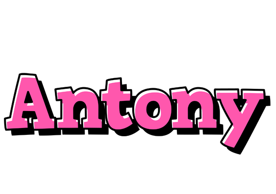 Antony girlish logo