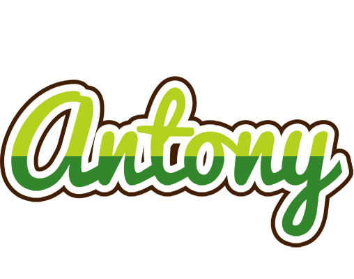 Antony golfing logo