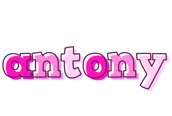 Antony hello logo