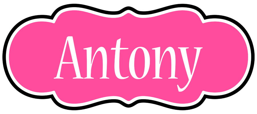Antony invitation logo