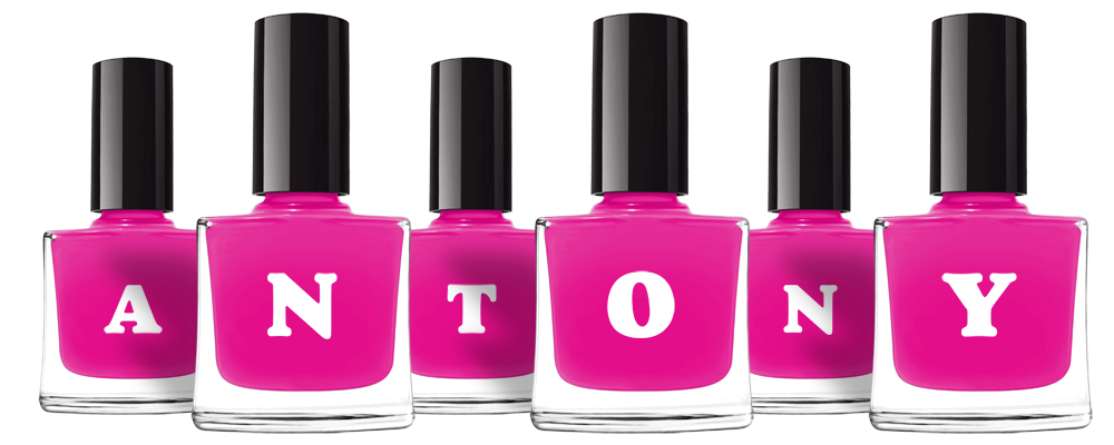 Antony nails logo