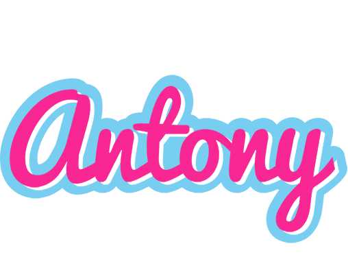Antony popstar logo