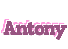 Antony relaxing logo